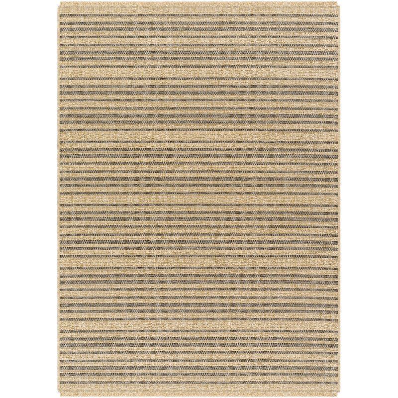 Tapis tissé à la machine Abbie, Rectangle 5 pi 1 po x 6 pi 10 po
