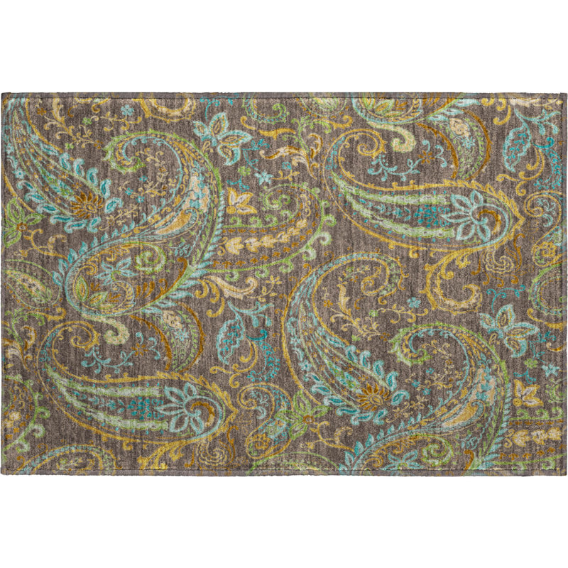  Premium Machine Washable Cerrito AMF533 Rug, Rectangle 1'8" x 2'6"
