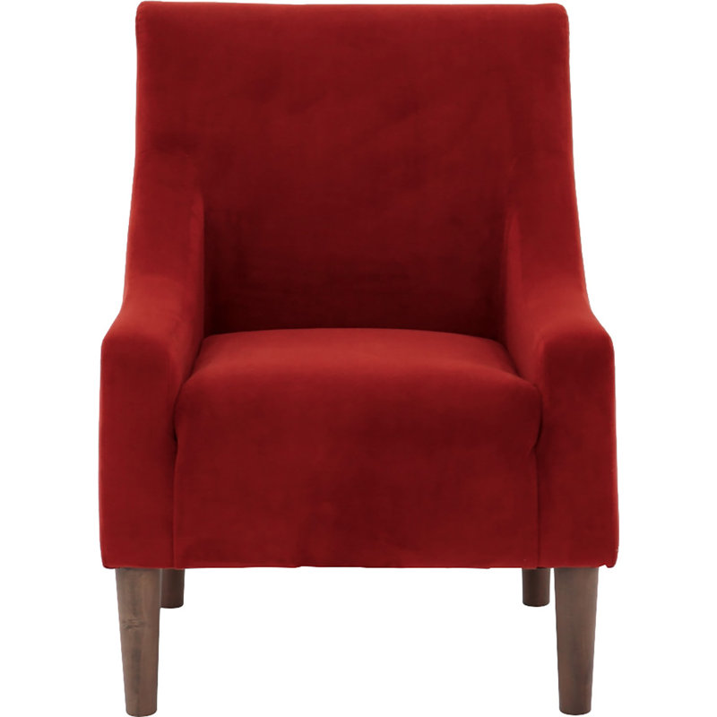 Fauteuil l 25,5 po, Bella Rouge rouge