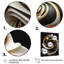 Liquide blanc vitrail V - art abstrait spirales murales pour le salon-87394864-87394865