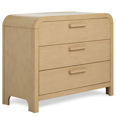 Commode 3 tiroirs Evolur Cove Commode de rangement moderne avec tiroirs spacieux