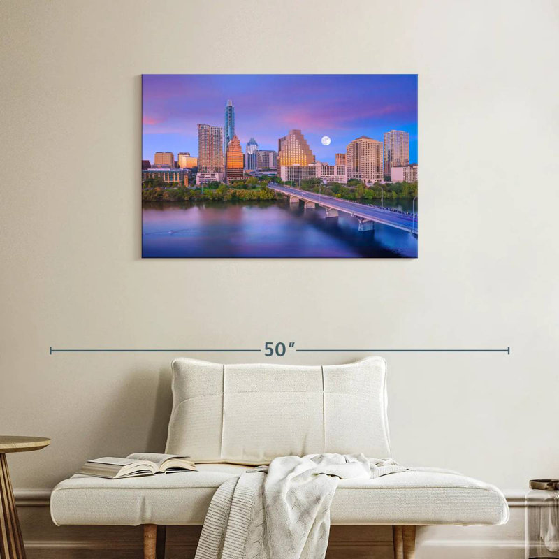 Sireci Austin, 24" H x 36" W