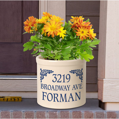 Pot à fleurs en céramique Woodhollow