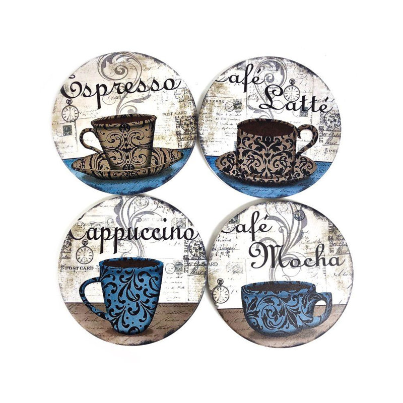 Ensemble de sous-verres à café