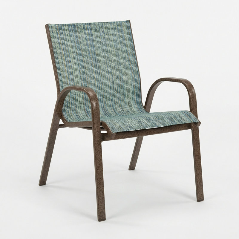 Arm Chair, Nova Seaglass Sling/Bronze Age