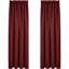 Hippen Blackout Door Curtain Pair-2128180529-2128180686