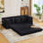 [NEW ARRIVED] [VIDEO PROVIDED]82.25" Convertible Sofa Bed-1142438724