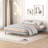 Queen Floating Platform Bed Frame with sturdy support legs
