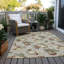 Tapis beige de boules de Noël intérieur / extérieur lavable à la machine-1905944119