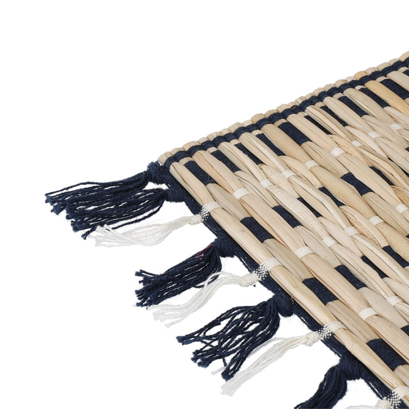 Naturals Nappier Grass Striped Rectangle Placemat