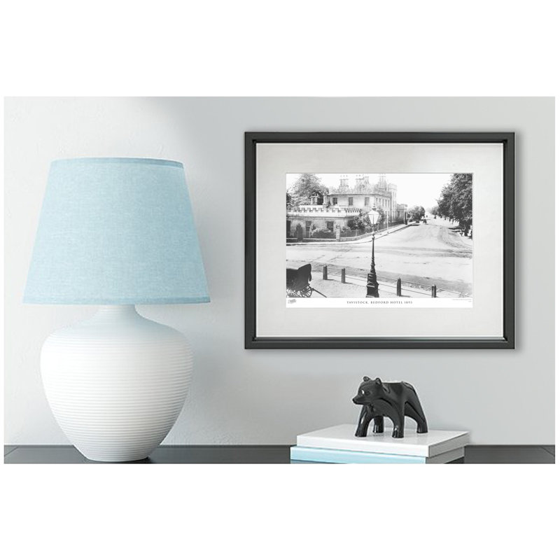 Tavistock, Bedford Hotel 1893 by Francis Frith - Single Picture Frame Print, 40cm H x 50cm W x 2.3cm D