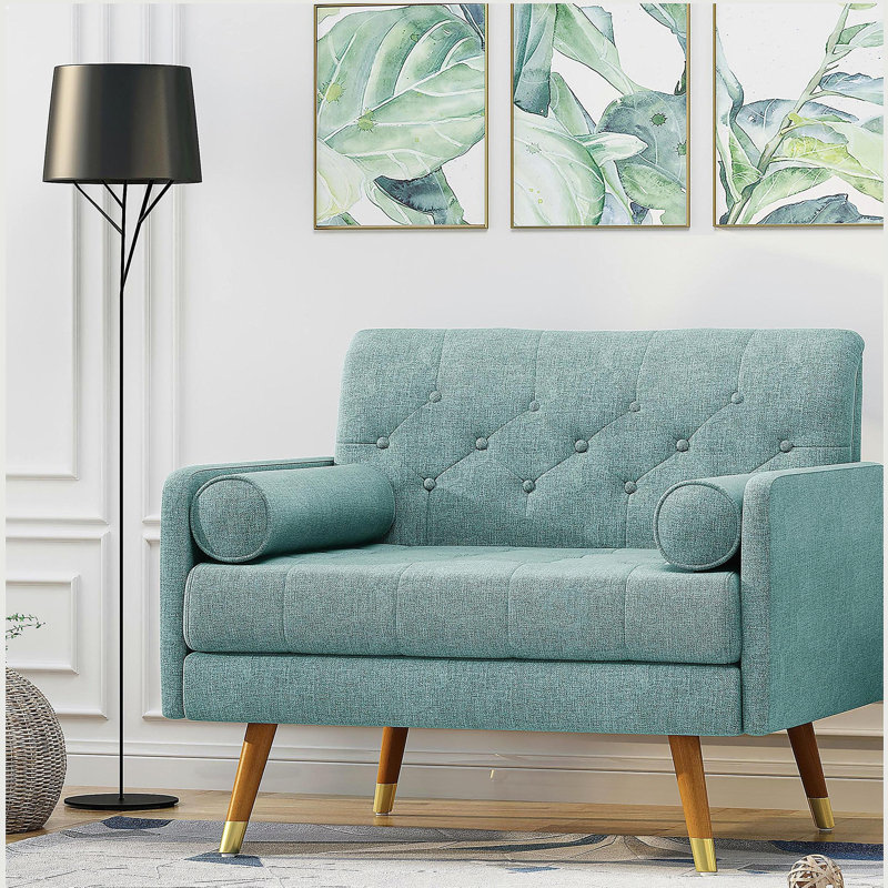 Fauteuil club, Bleu