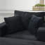 Fauteuil d'appoint moderne en velours côtelé de 42,2 po avec coussins et repose-pieds avec rangement-954496310