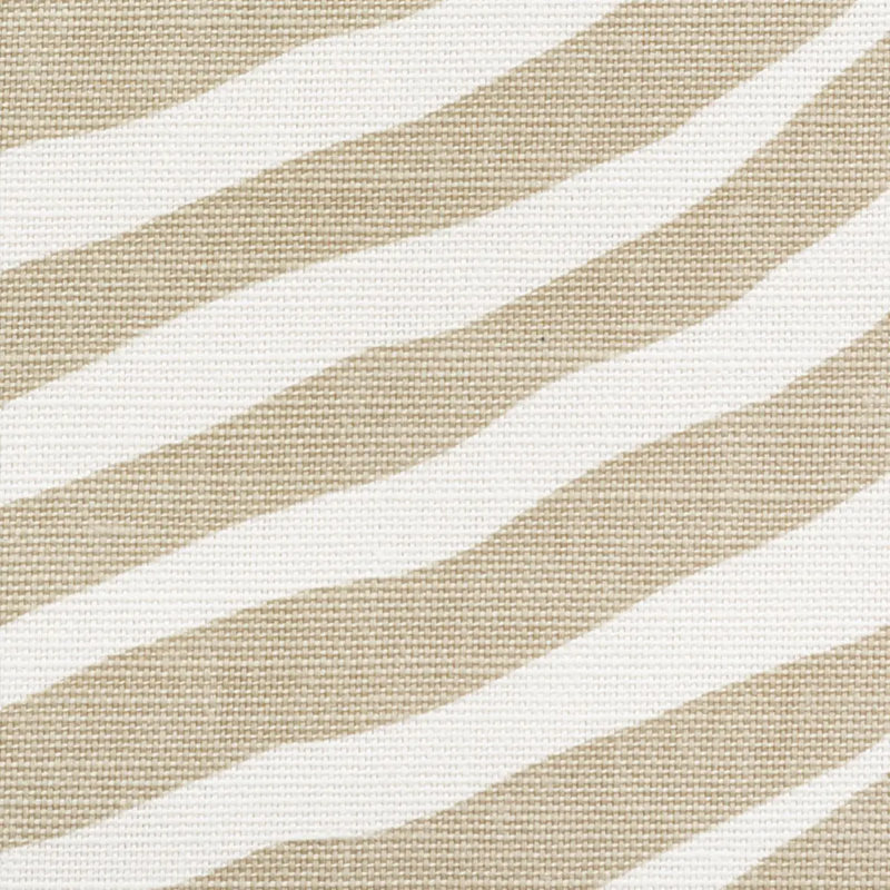 Tissu emblématique zébré, Naturel