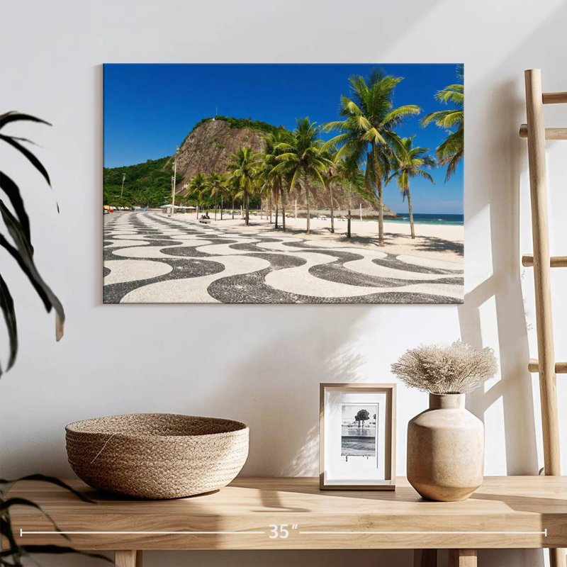 Gillard Copacabana Beach Sidewalk, H 16 po x l 24 po