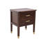 Cormac 50cm W Solid + Manufactured Wood Bedside Table-675245447