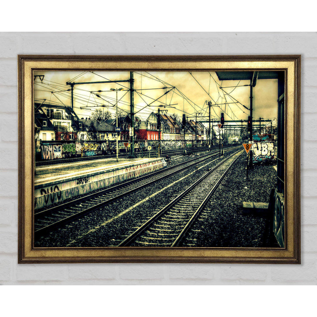 Bahnhof Vintage - Druck