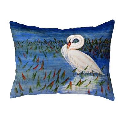 Outdoor Reversible Throw Pillow