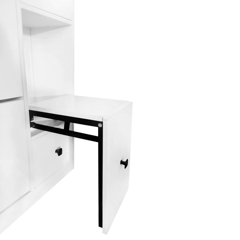 Armoire à chaussures polyvalente avec 3 tiroirs rabattables et rangement de rangement maximum avec tiroir