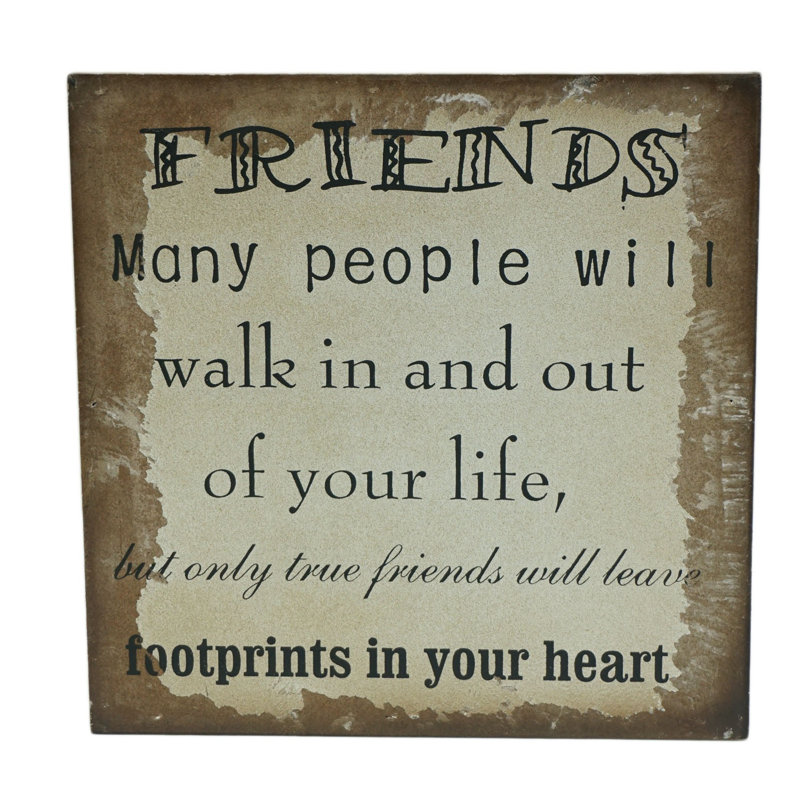 Décoration murale «Friends…»