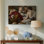 "Caravaggio", art mural sur toile tendue de qualité musée