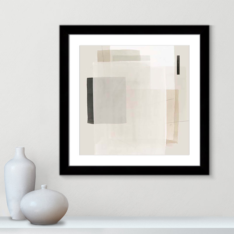 Mystical Momentum I par Hazel J, Cadre cube noir, H 25 po x l 25 po x P 1,25 po