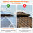 Aluminum Hardtop Gazebo with Double Arc Roof, Curtains & Netting – Permanent Outdoor for Patio, Lawn & Garden-92440211