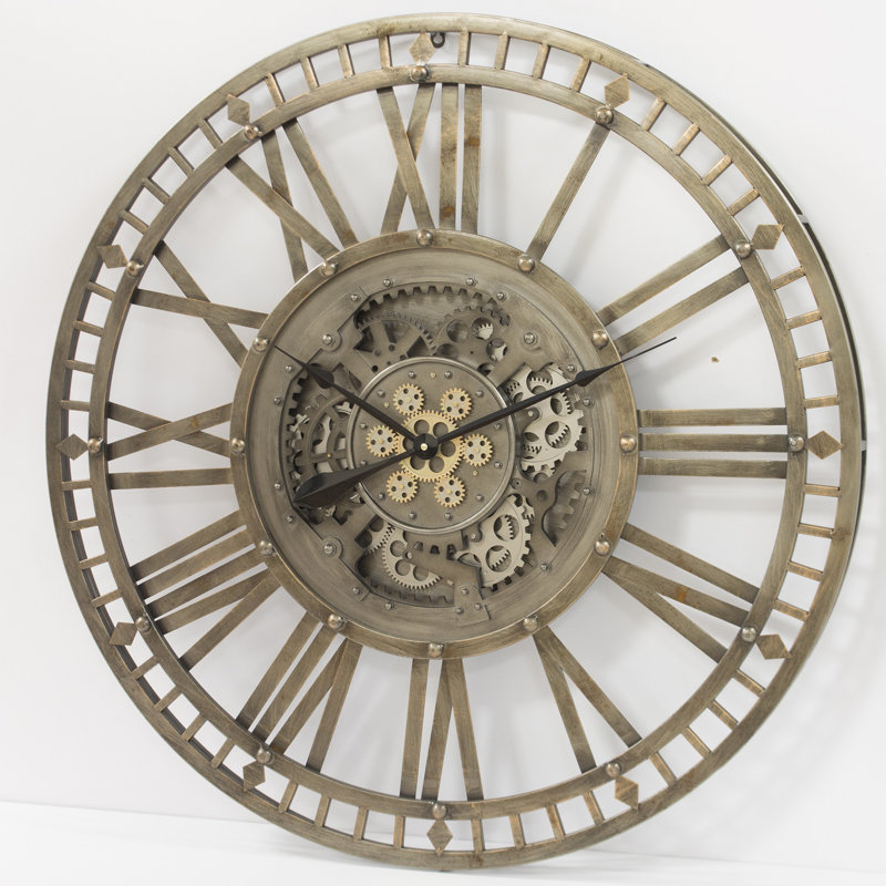 Aimah Metal Wall Clock