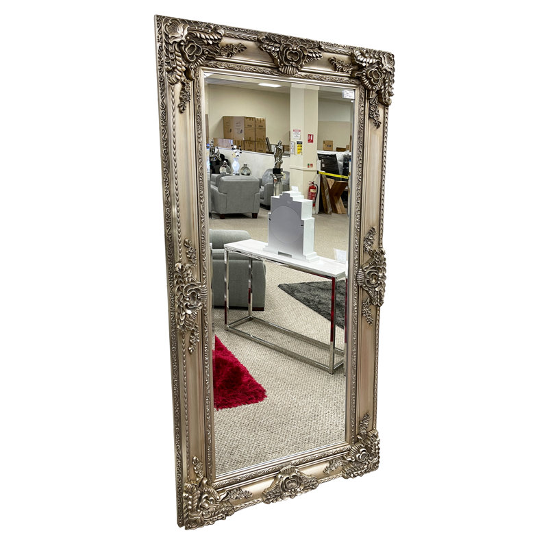 Karg Baroque Flat Wall Mirror, 200cm H x 100cm W