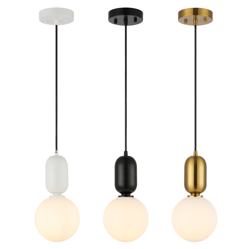 Luminaire suspendu sphérique 1 lumière Matsu