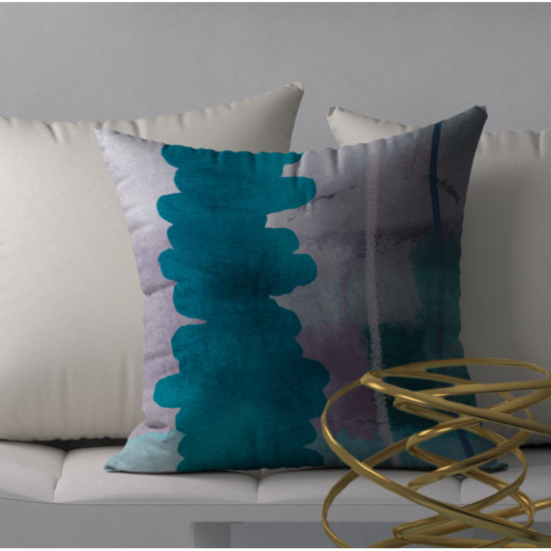 Housse de coussin carrée/insert, 18" x 18"