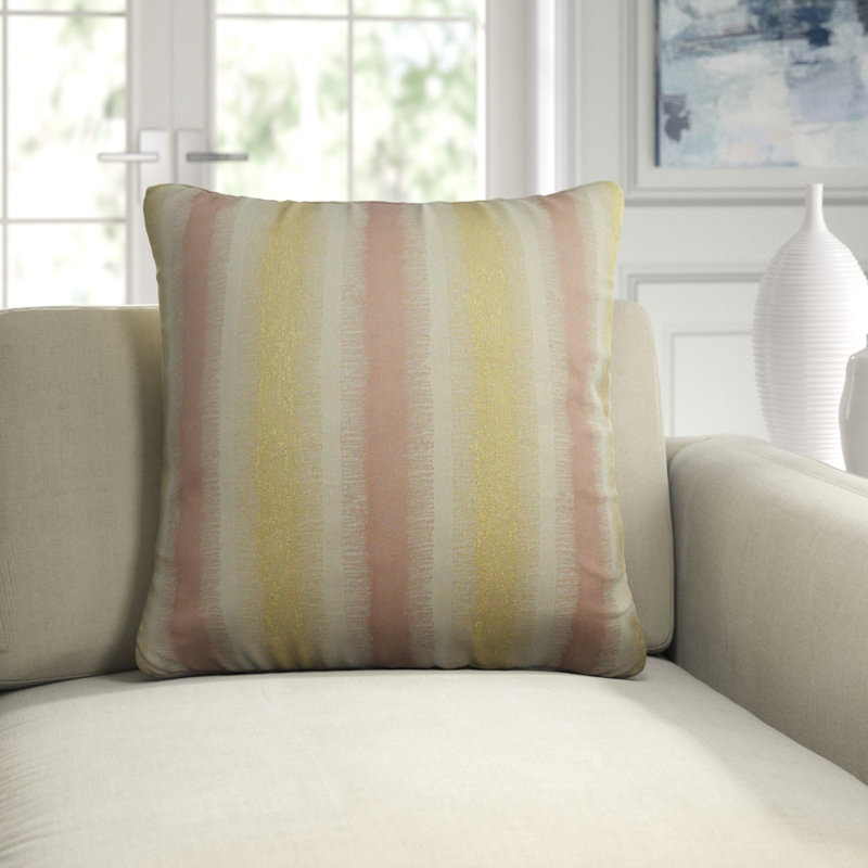 Bedell Pillow Cover & Insert, Rose, Square 36"
