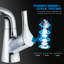 Robinet de cuisine monocommande à poignée pivotante, robinet de lavabo de salle de bain