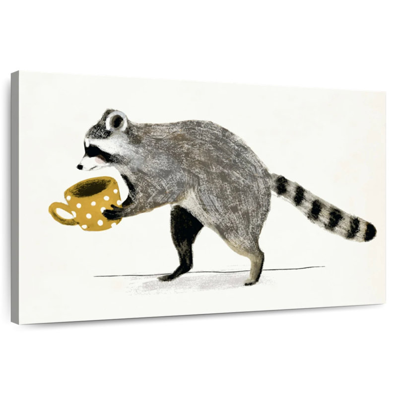Rascally Raccoon III, H 32 po x l 48 po