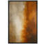 «Warm Amber & Neutral Gradient Abstract», reproduction d'art sur toile encadrée-120783922-120783926