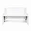 Lit escamotable avec bureau, mobilier de chambre idéal pour les petits espaces, lits gigognes horizontaux et verticaux et meubles peu encombrants, lits pliables (simple horizontal)