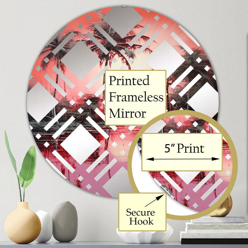 Circle Mirror, 23.6" x 23.6"