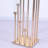 57'' H Iron Tabletop Candelabra