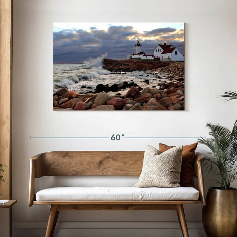 Aletra Cape Ann's Historic Lighthouse, 30" H x 45" W