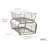 Two-Tier Nickel Pull Out Cabinet Organizer-21132714