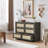 Arianna 47.2" W 6-Drawer Manufactured Wood Dresser-474608494