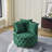 Button Tufted Velvet Upholstered Swivel Chair-538066443