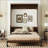 Queen Murphy Bed with Shelves