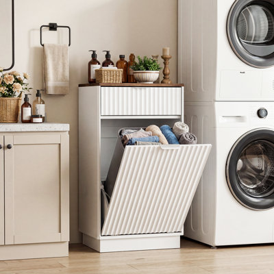 10 Gallons Tilt Out Trash Cabinet