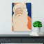 Vintage Illustration Of Father Christmas - Wrapped Canvas-55300211