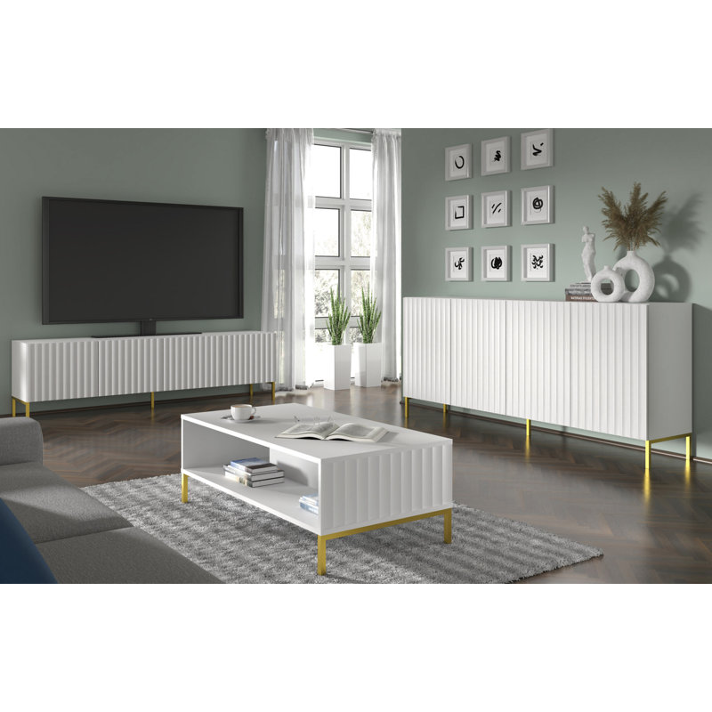 Patriki 200cm Sideboard, White