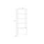 Scanlon 200 cm H x 71 cm W Standard Bookcase