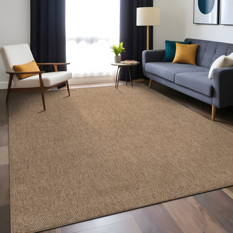 Tapis d'intérieur naturel Nadene, Rectangle 6 pi x 9 pi