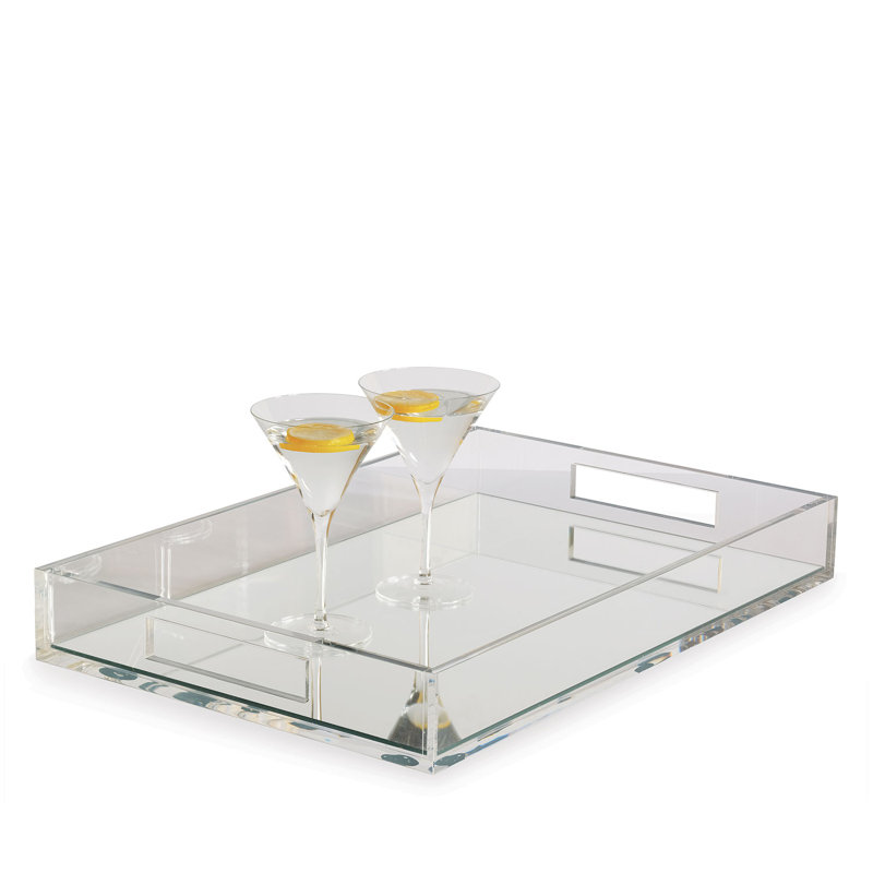 Glencoe Glass Decorative Tray