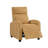 Modern Push Back Recliner Chair - Yellow Soft Corduroy Upholstered Comfortable Living Room Furniture with Solid Wood Frame-403592194